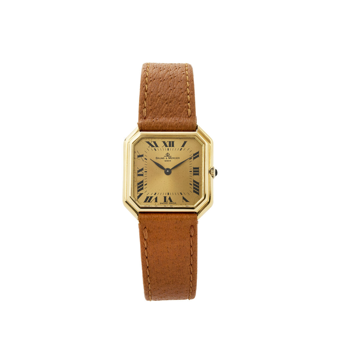 Baume & mercier ceinture 18k yellow gold 27 mm ref 38260-1