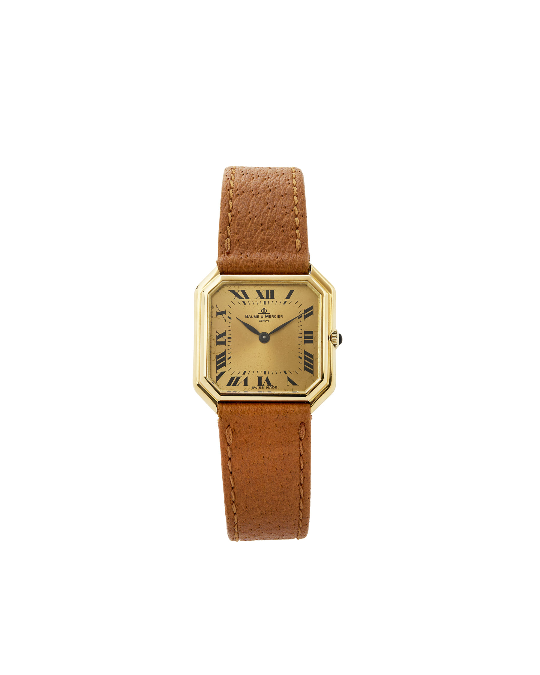 Baume & mercier ceinture 18k yellow gold 27 mm ref 38260-1