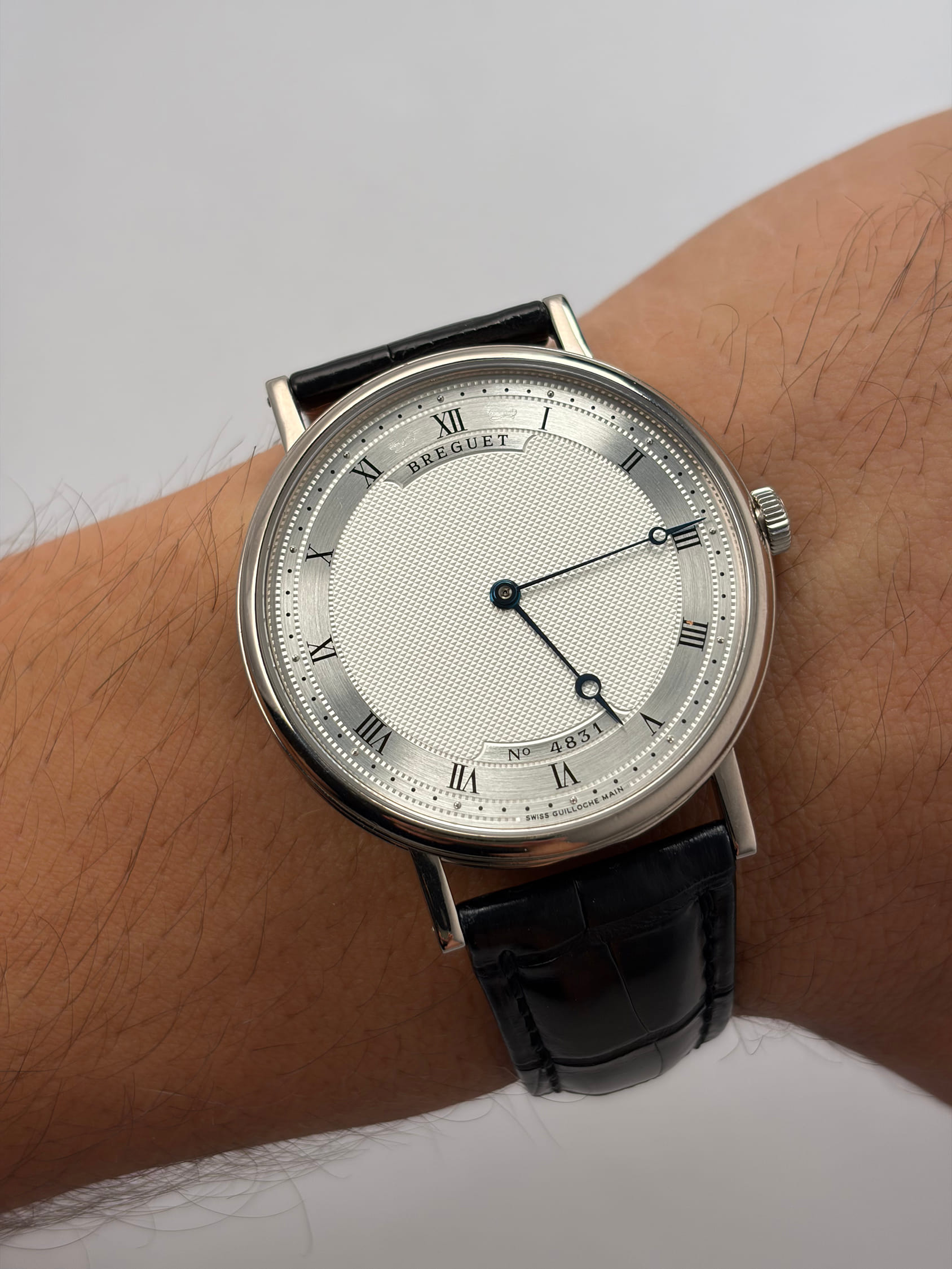 Breguet classique automatic ultra slim white gold ref 5157-10