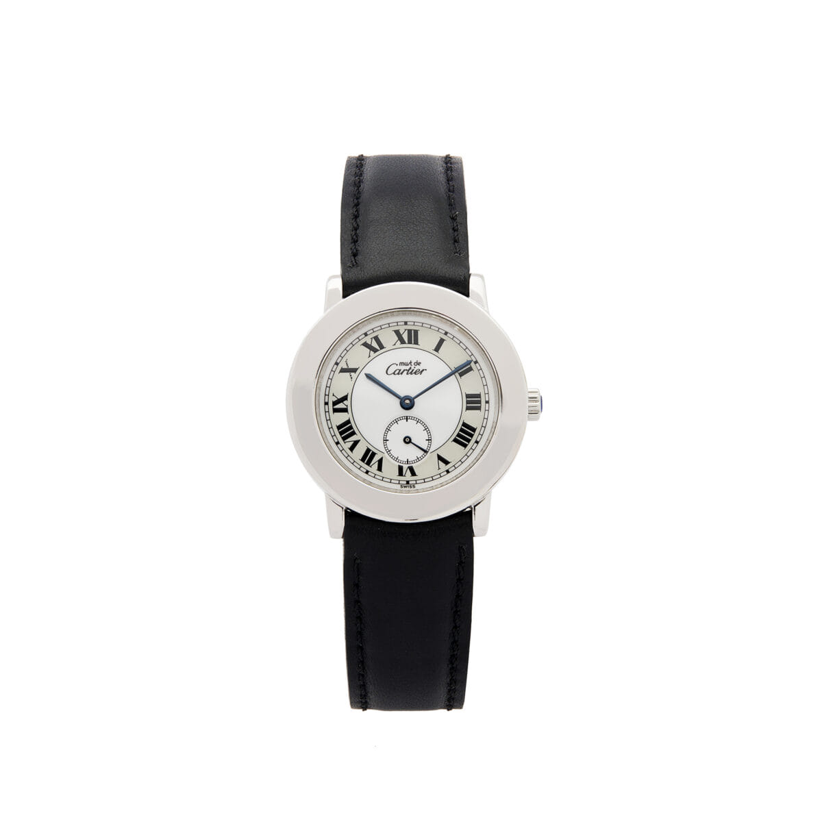Cartier must de cartier ronde silver 925 ref 1815 1-1