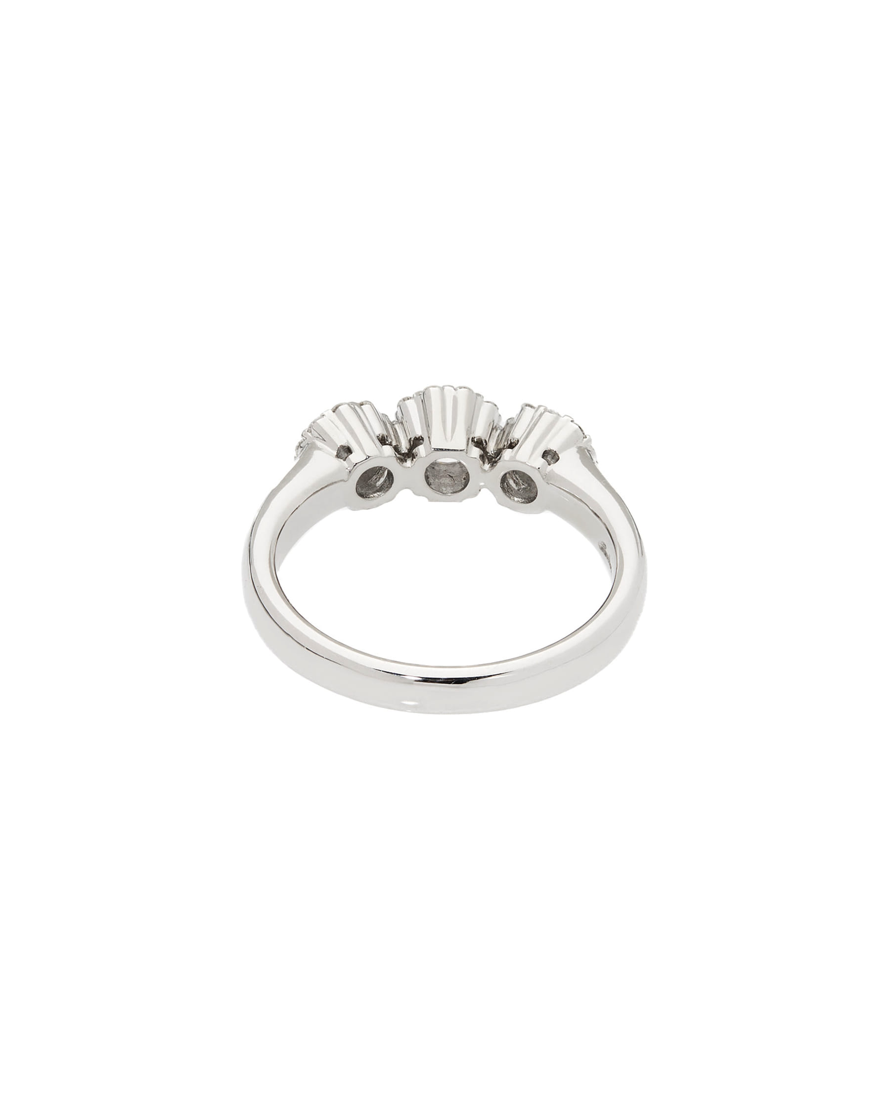 Anello trilogy salvini daphne in oro bianco con diamanti-3