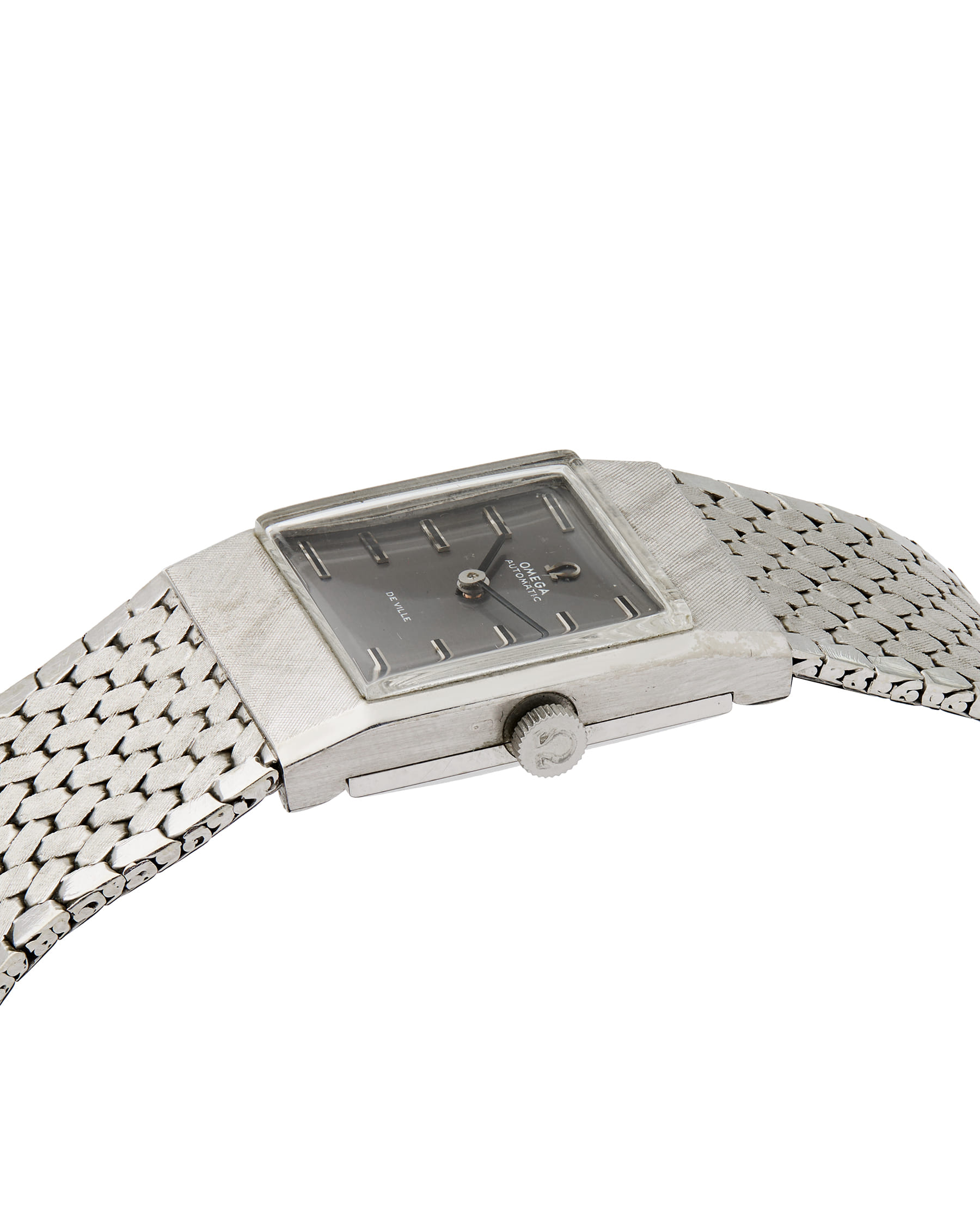 Omega de ville automatic 18kt white gold-4