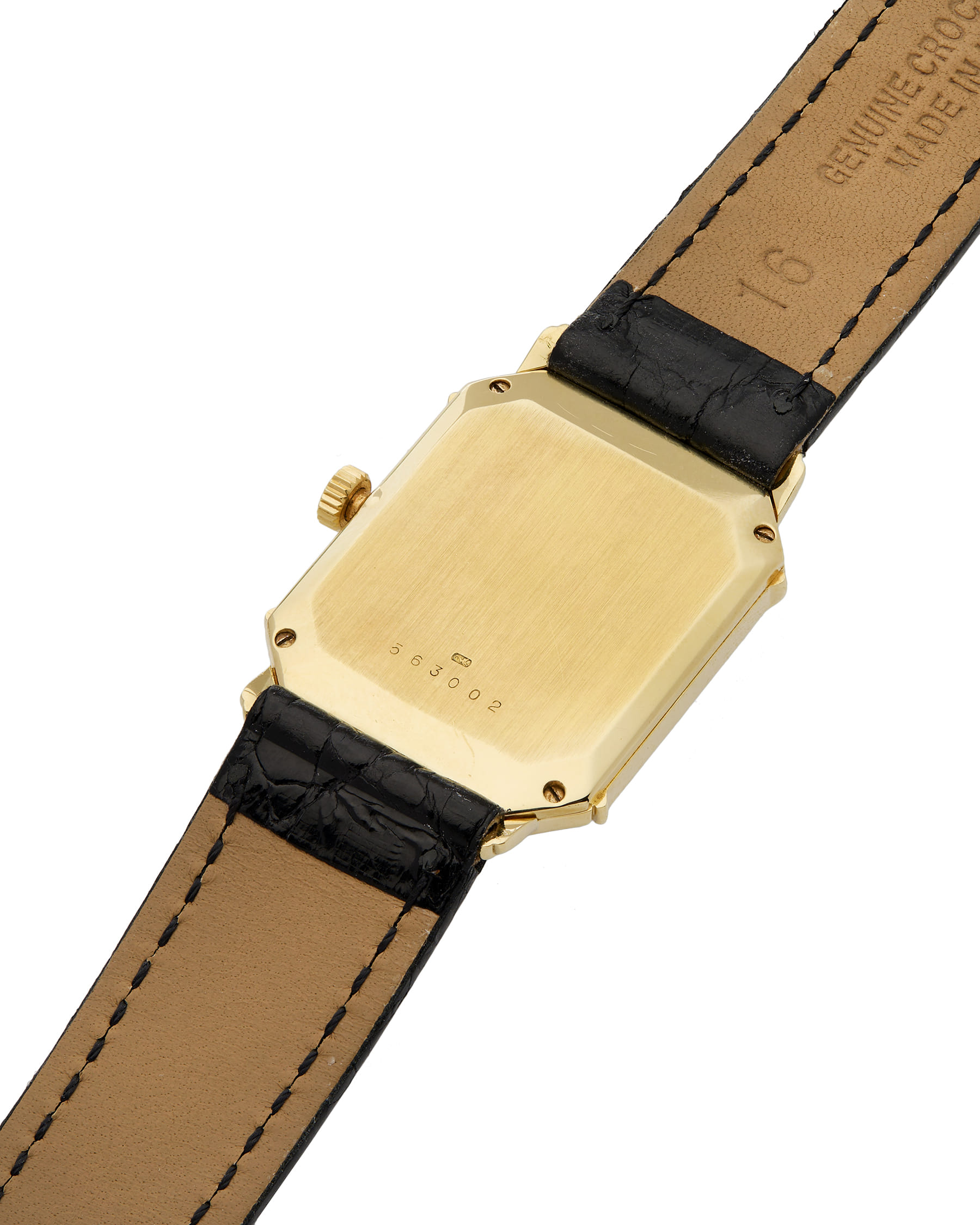 Vacheron constantin tank octagonal oro 18kt ref.39022-5