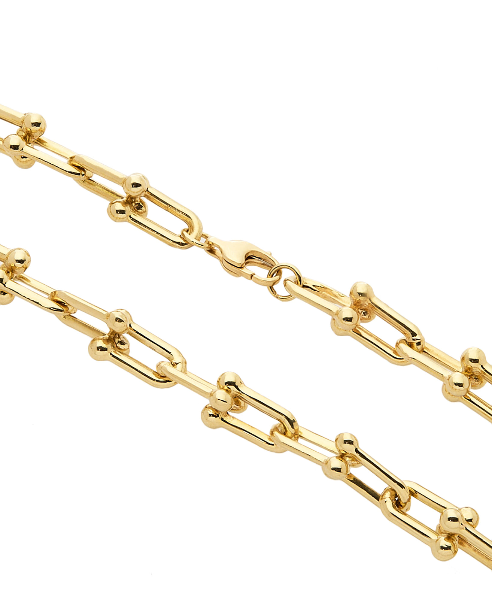 Collana stile tiffany hardwear in oro giallo-2