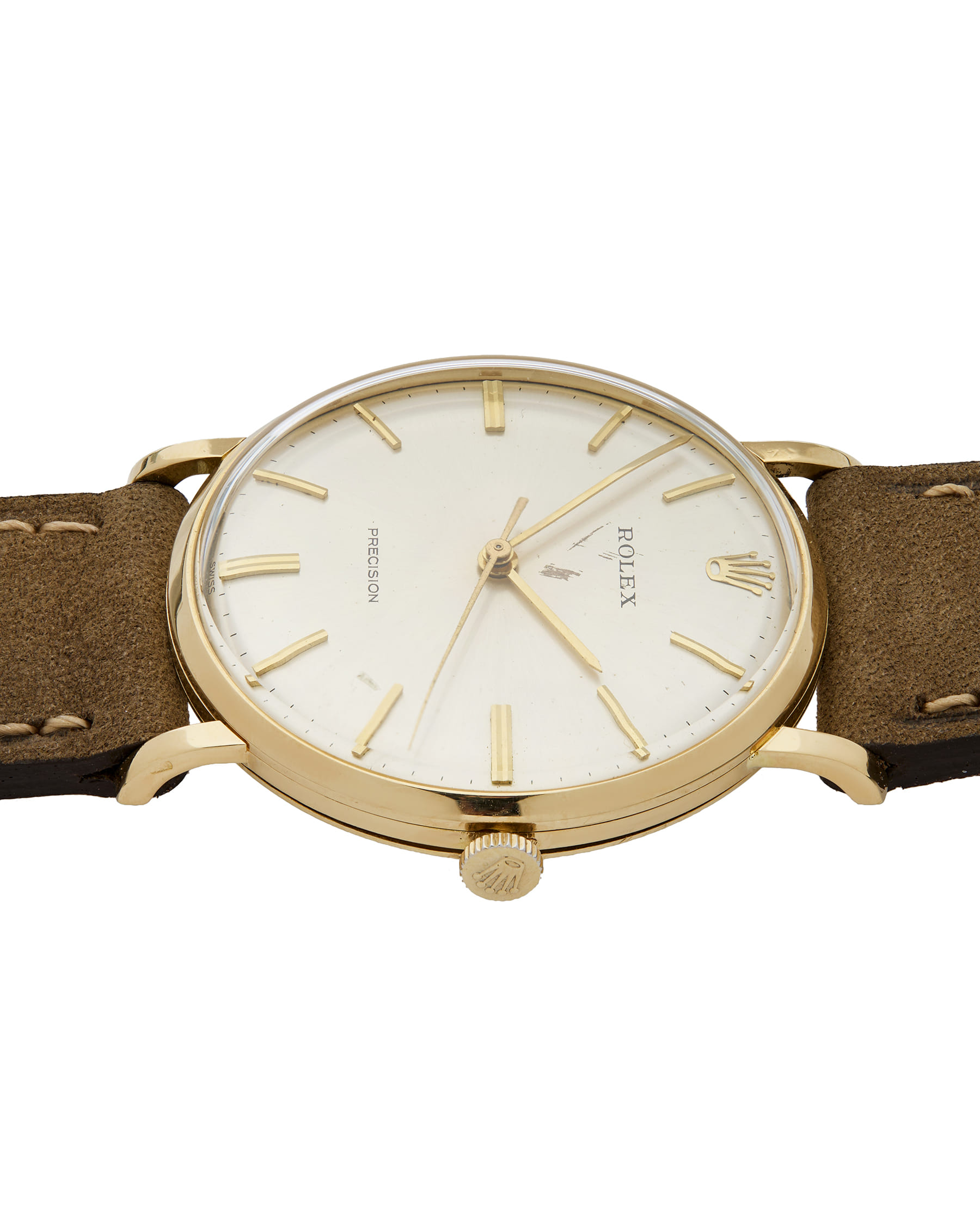Rolex precision gold 18kt 34 mm ref 9659-4