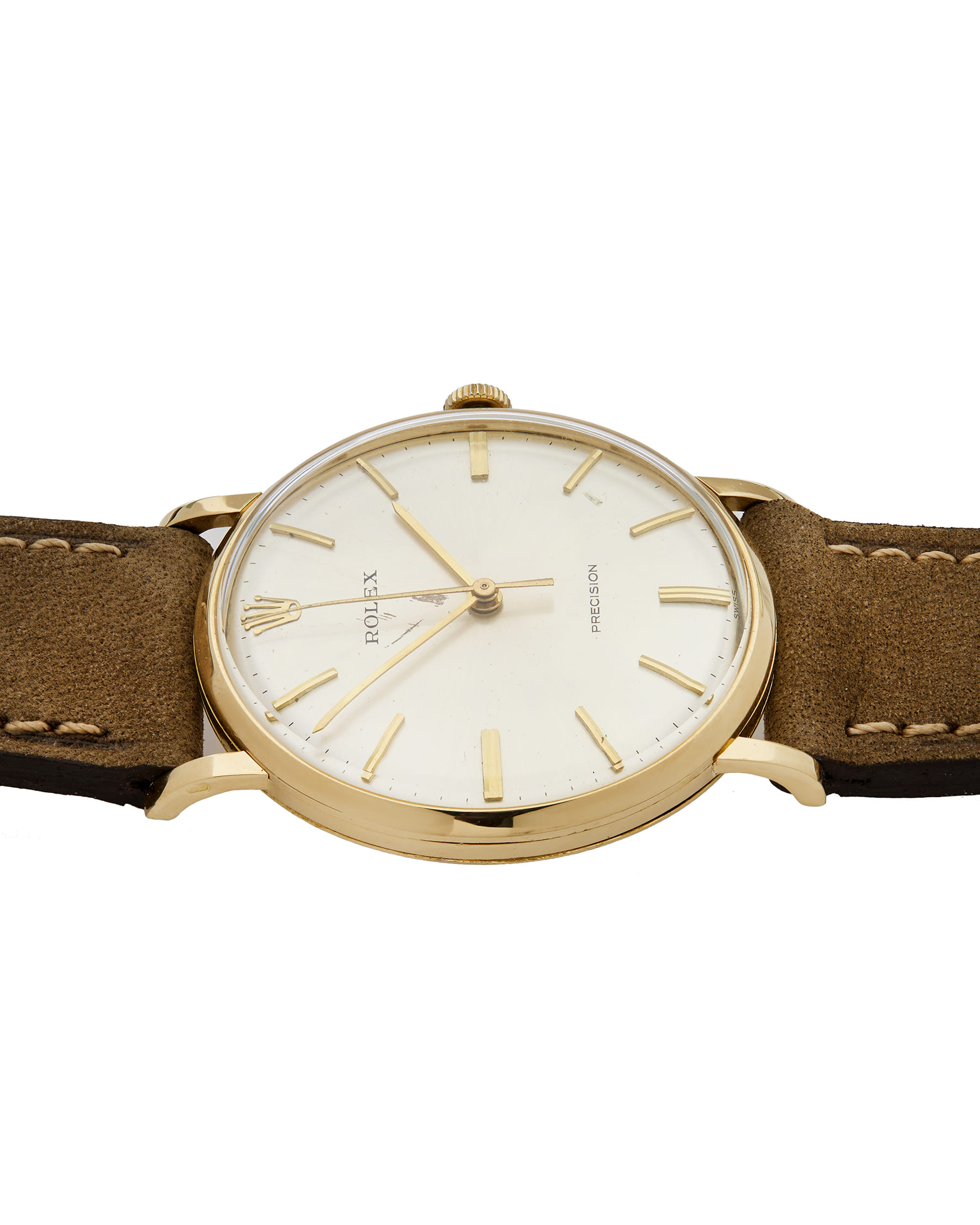 Rolex precision gold 18kt 34 mm ref 9659-3
