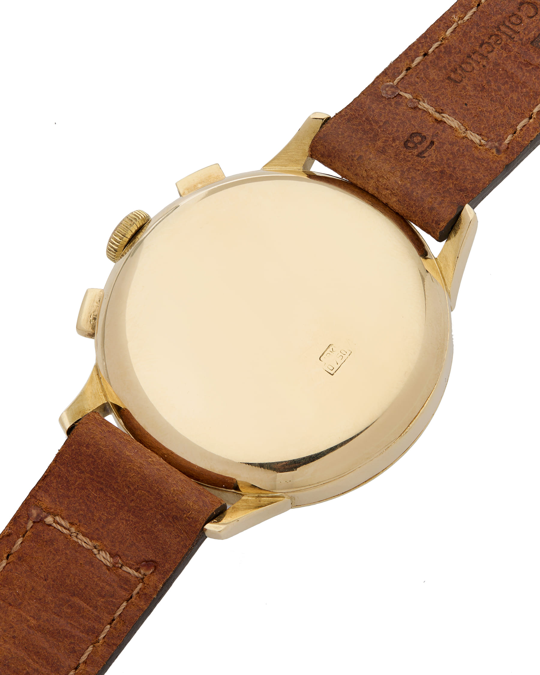 Baume & mercier chronograph vintage oro 18kt cal l 148-5