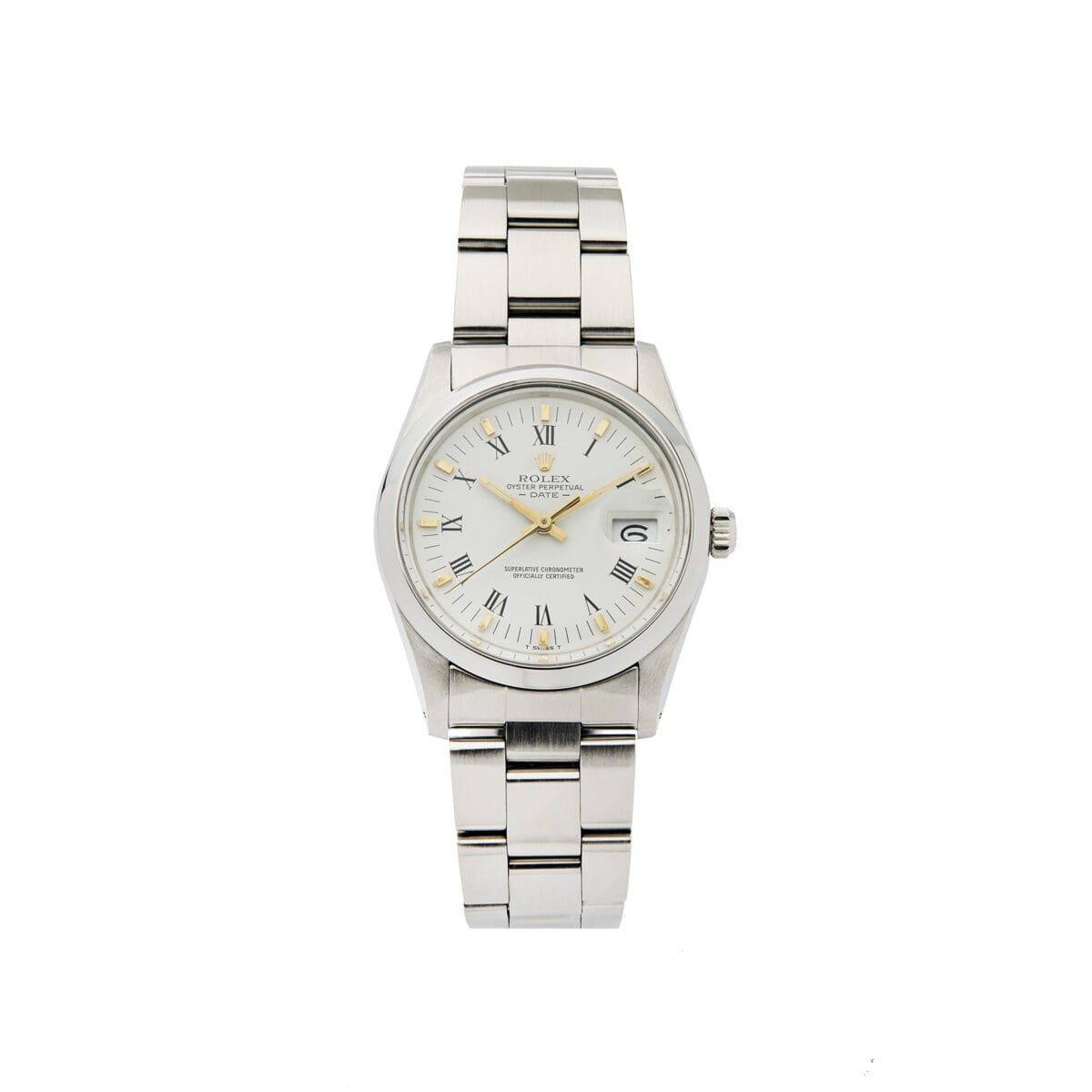 Rolex oyster perpetual date 34 mm ref 15000-1
