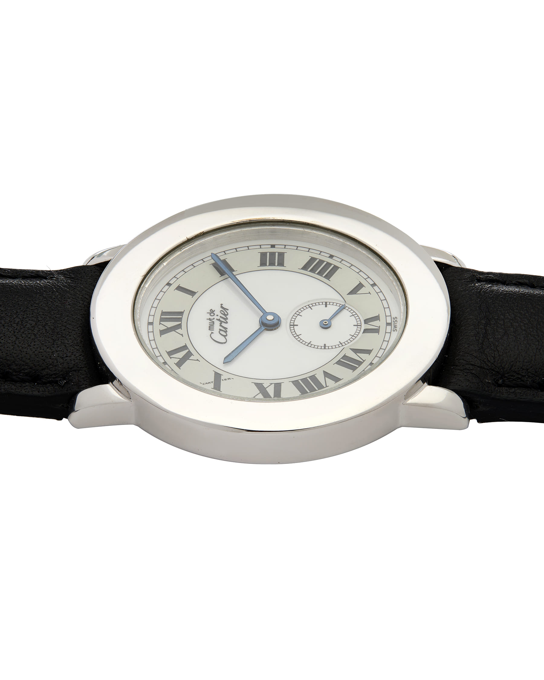 Cartier must de cartier ronde silver 925 ref 1815 1-3