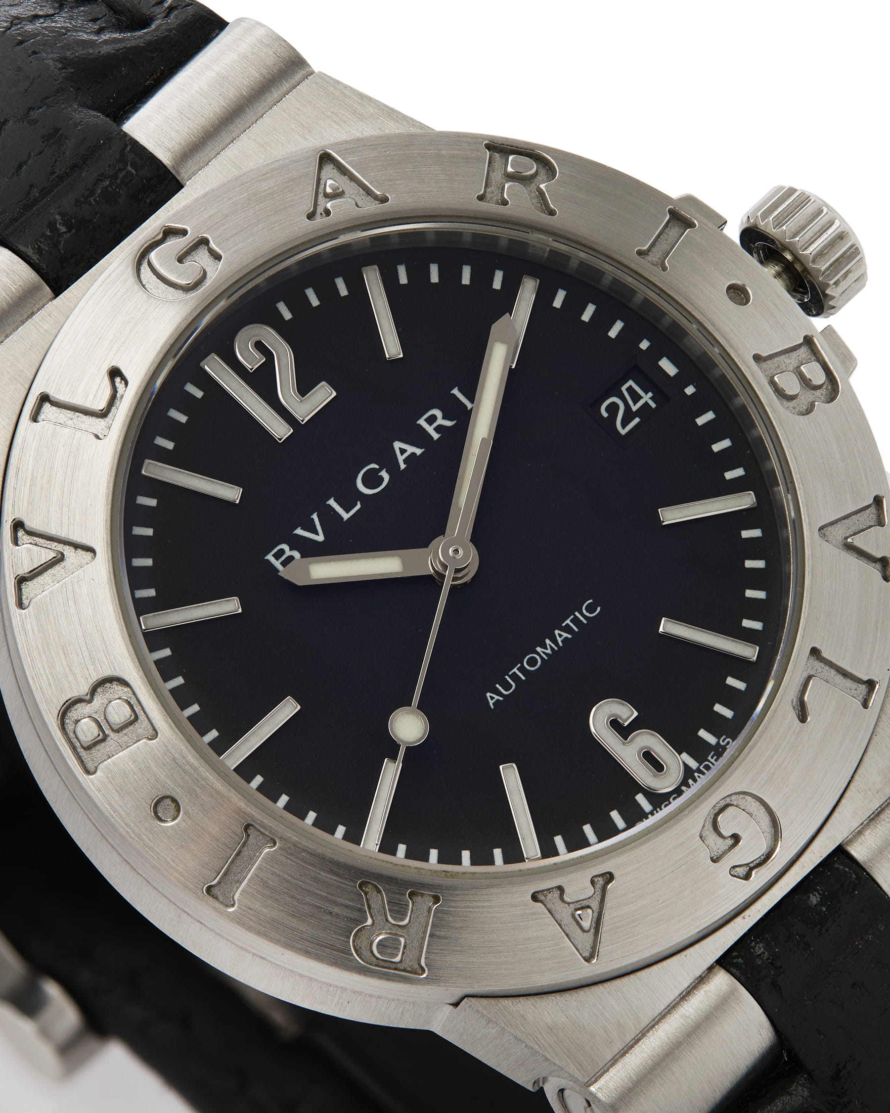 Bulgari diagono automatic 35 mm ref lcv35s-2