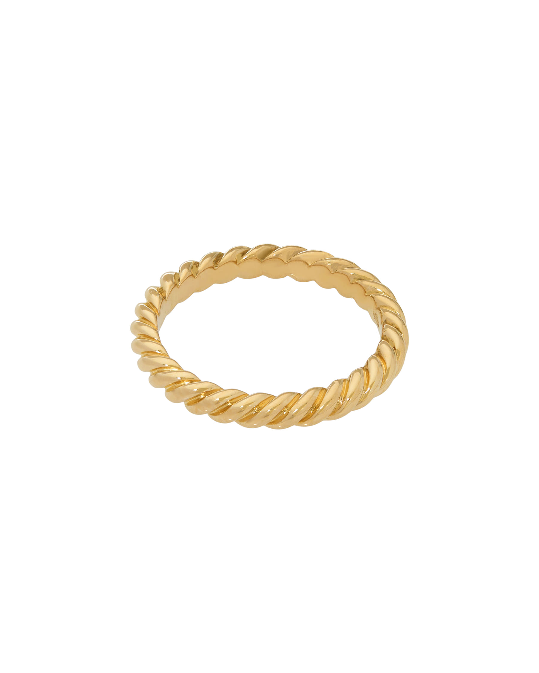 Fede intrecciata in oro rosso-1
