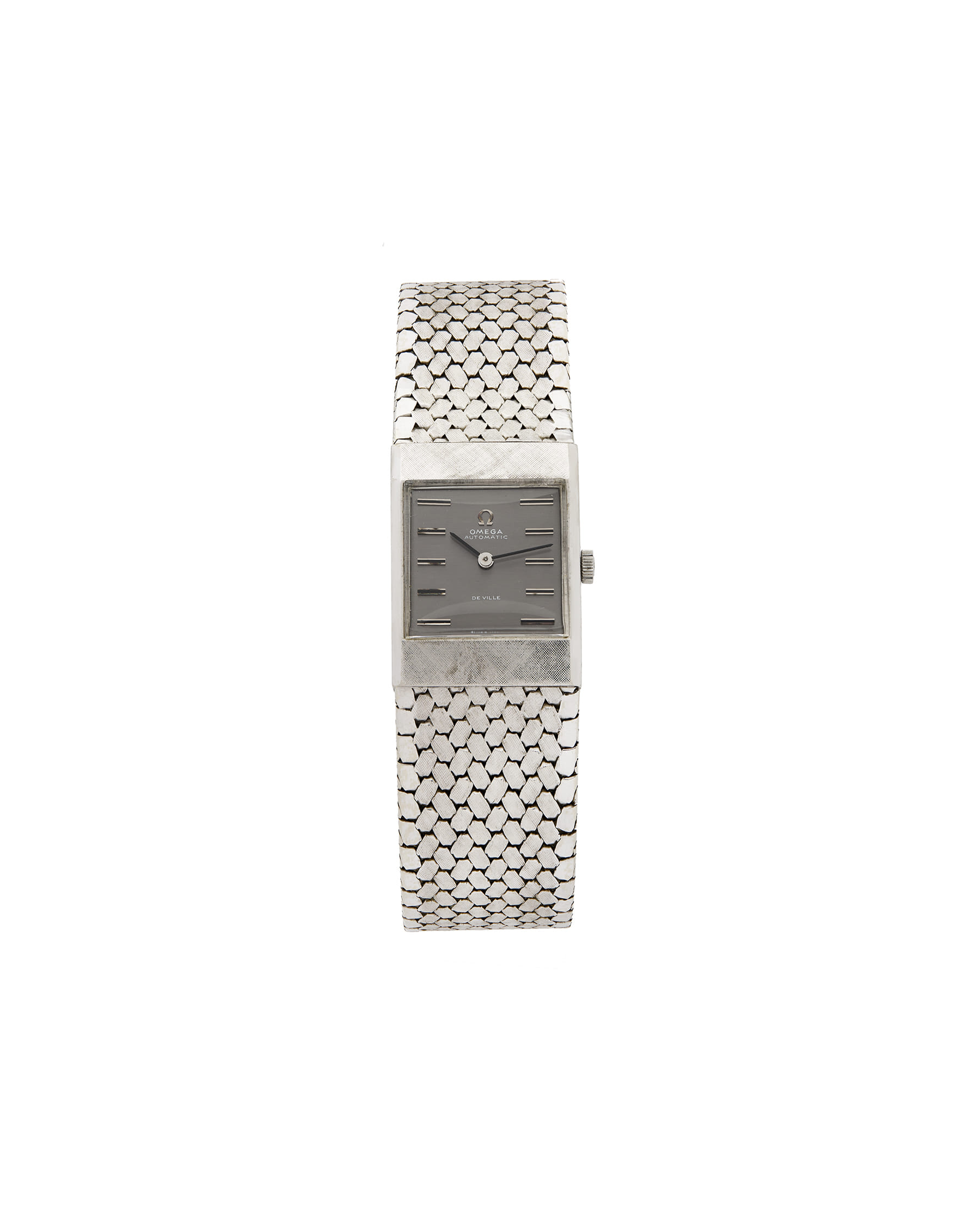 Omega de ville automatic 18kt white gold-1