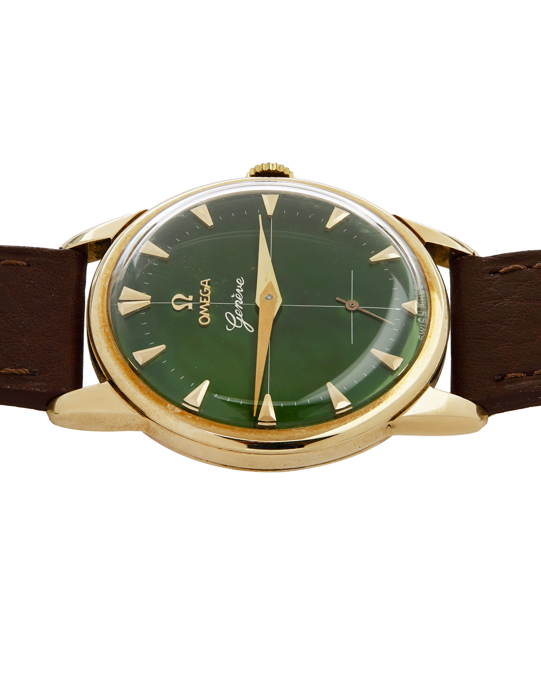Omega genève gold 9kt 34 mm cal 267-3
