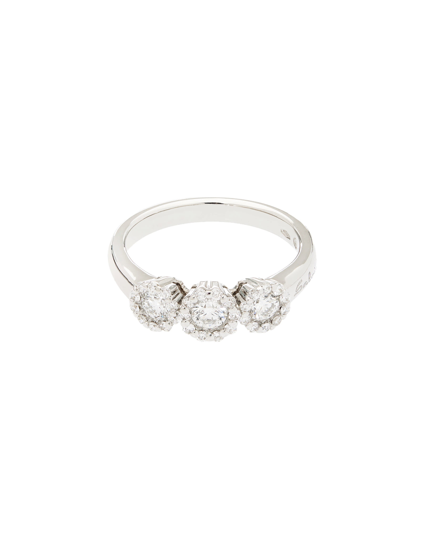 Anello trilogy salvini daphne in oro bianco con diamanti-1