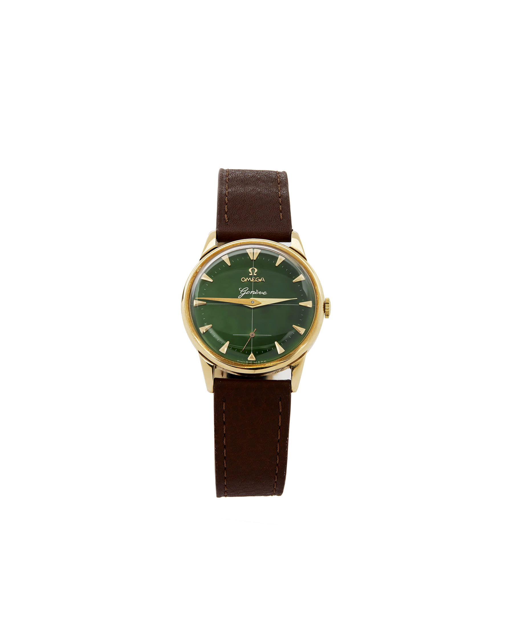 Omega genève gold 9kt 34 mm cal 267-1
