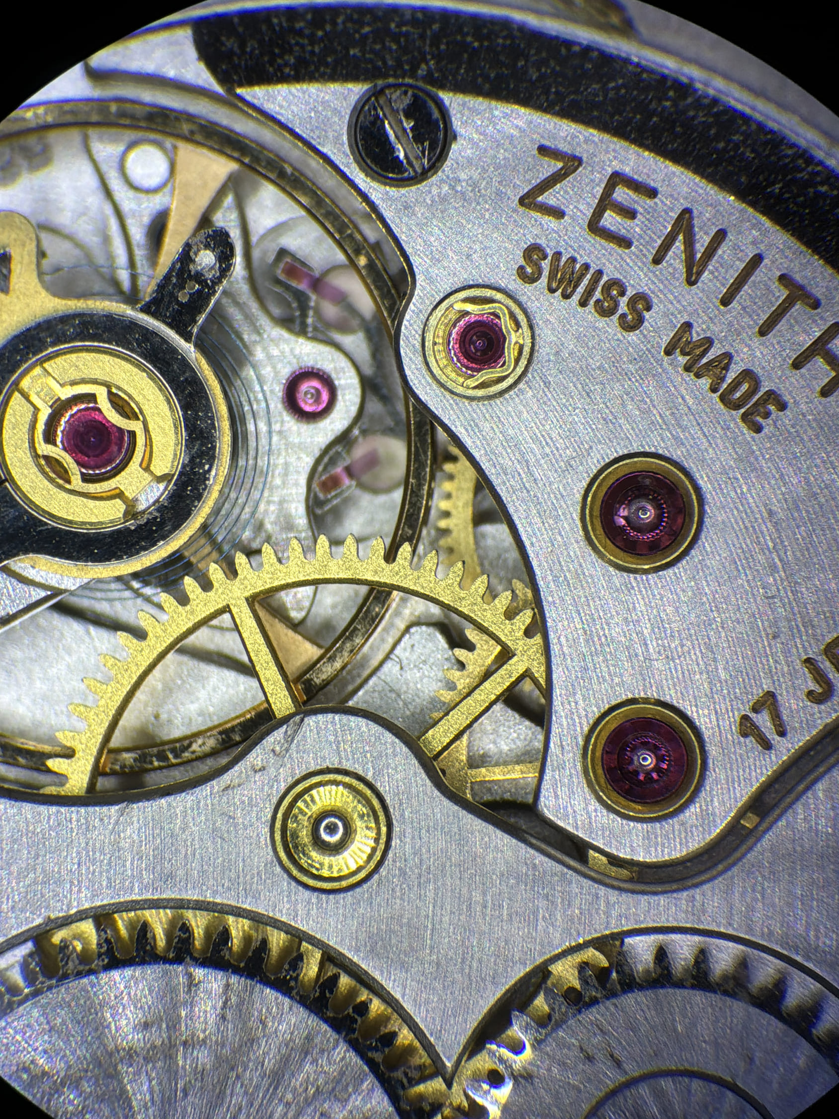 Zenith stellina 1200 oro 18kt 34 mm cal 40t-7