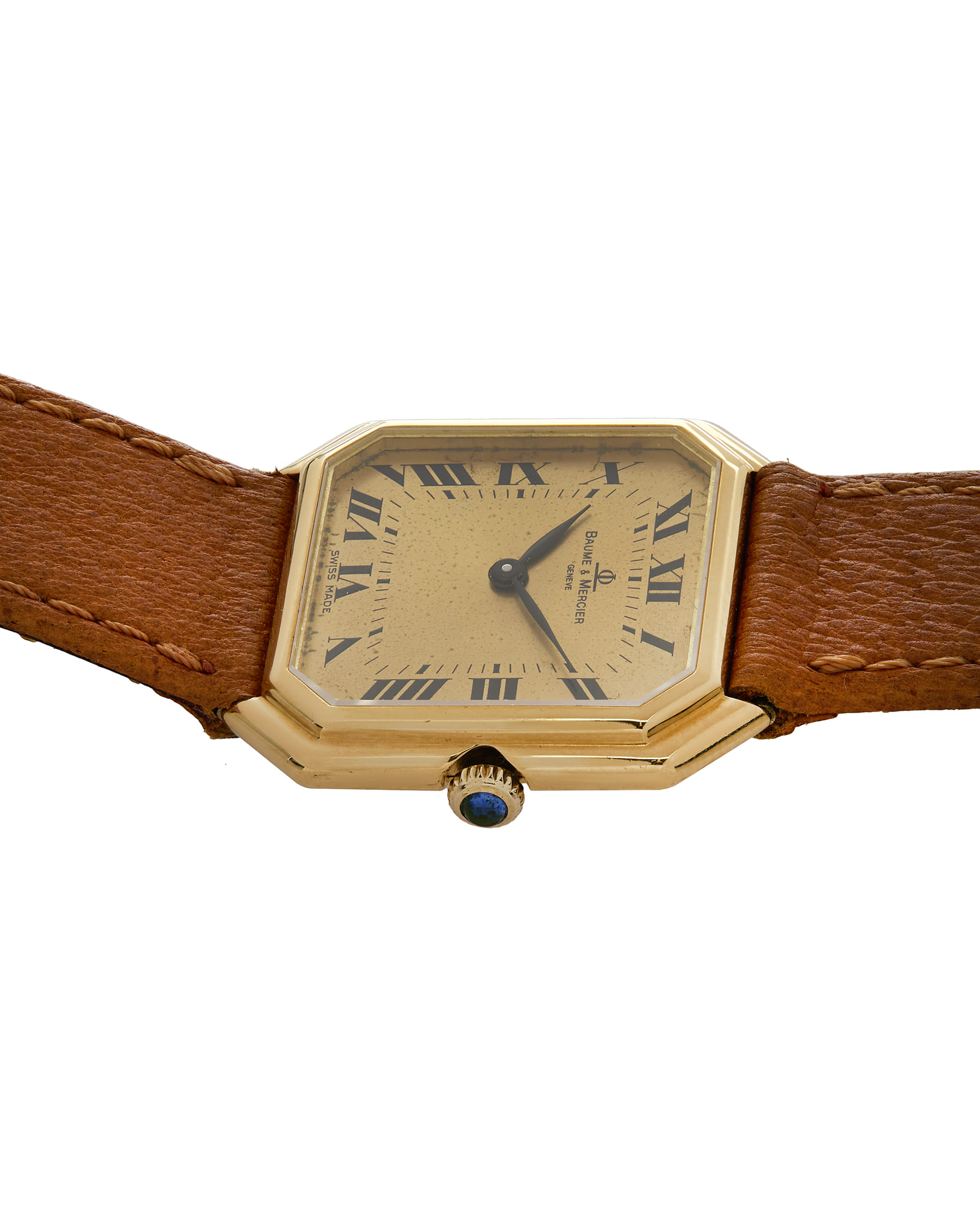 Baume & mercier ceinture 18k yellow gold 27 mm ref 38260-4