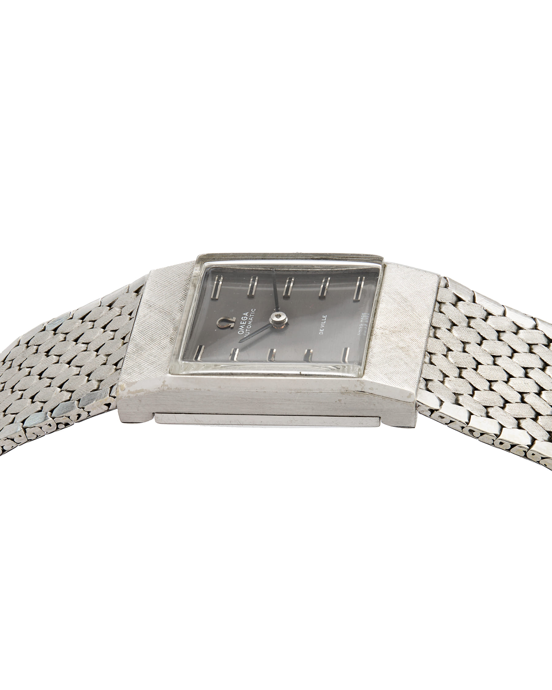 Omega de ville automatic 18kt white gold-3