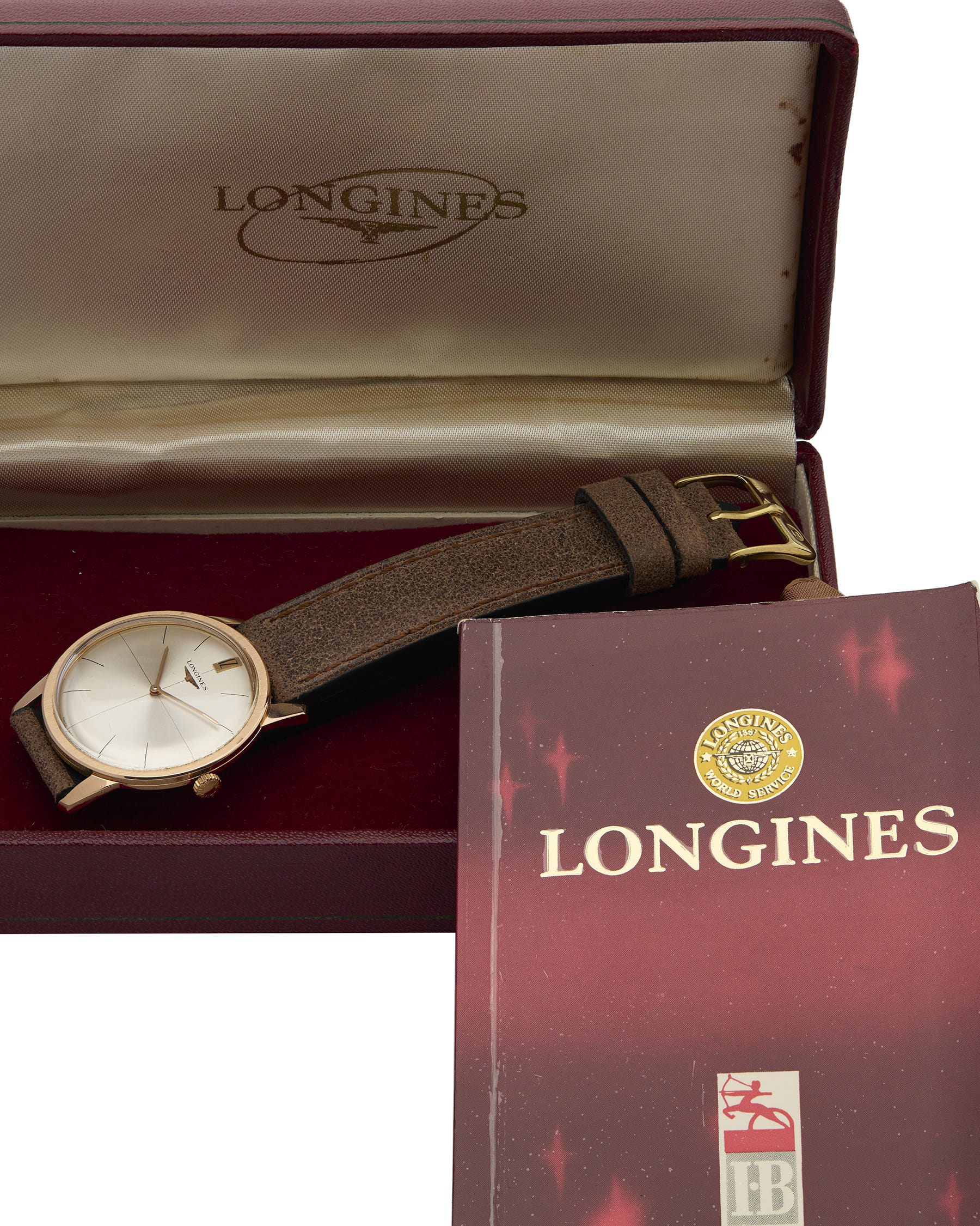 Longines calatrava classic vintage pink gold ref 7323-7