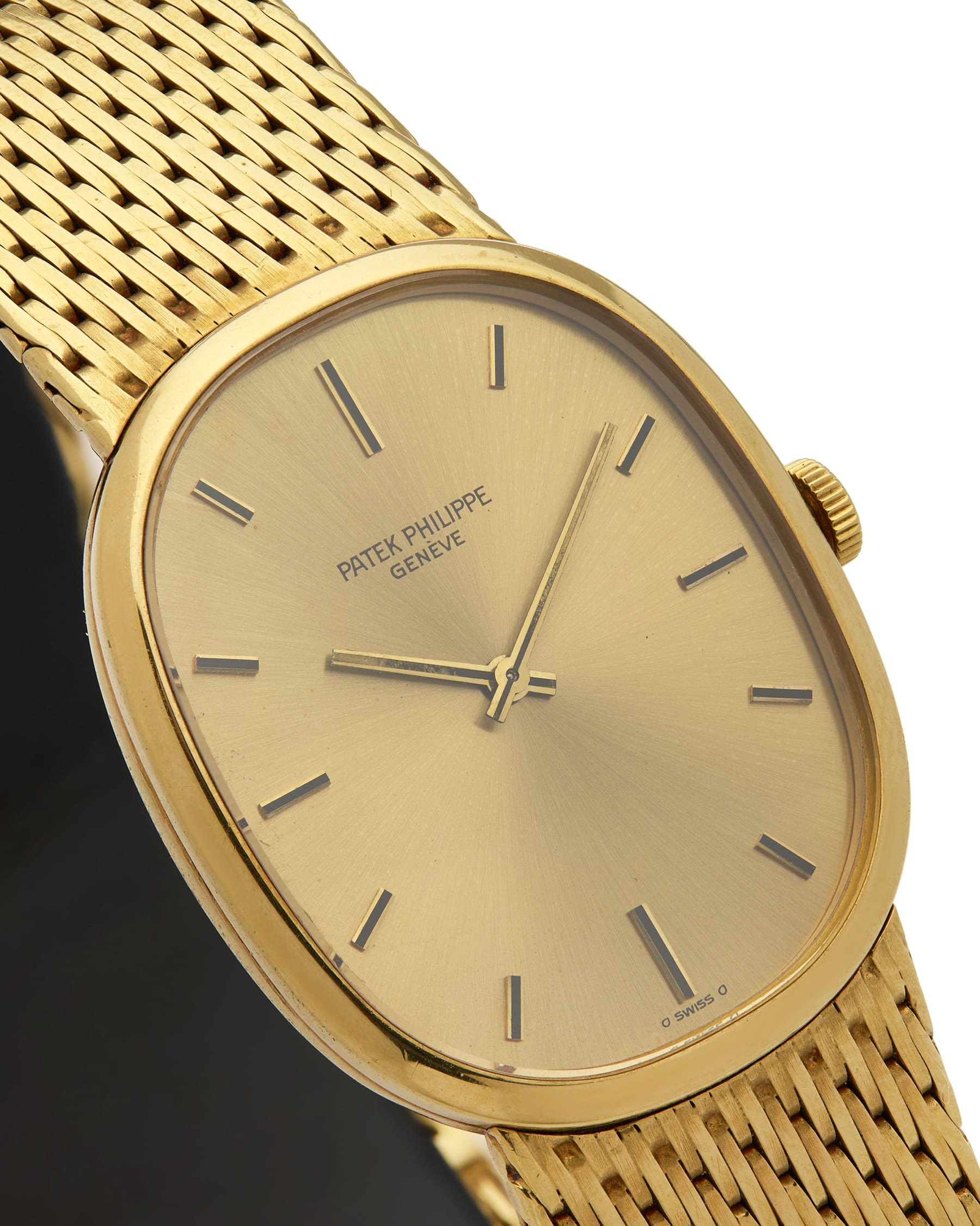 Patek philippe ellipse gold 18kt ref 3748-2