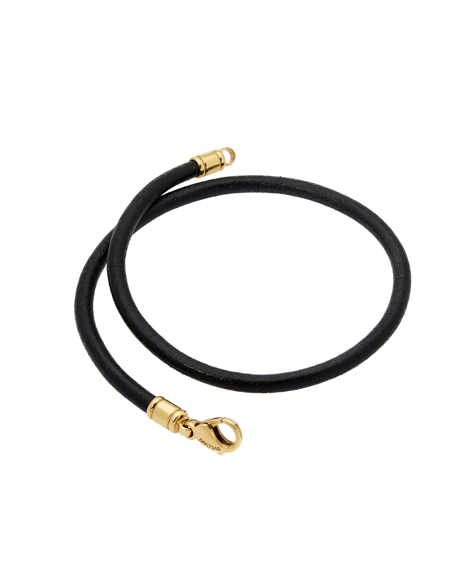 Collana bulgari con ciondolo cuore in oro giallo e bianco-2