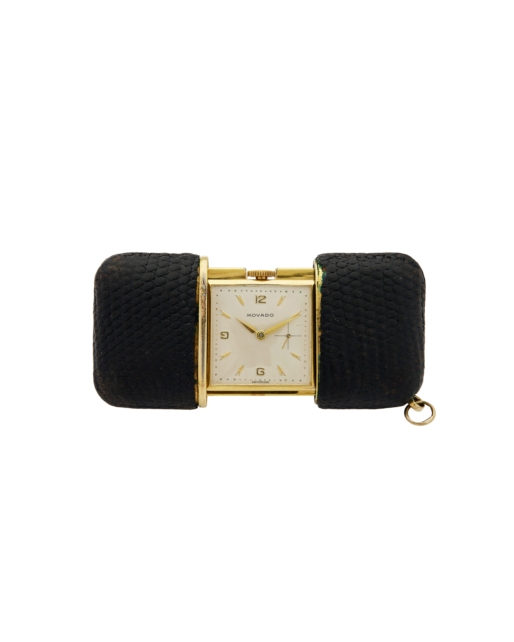 Movado ermeto travel clock vintage-1