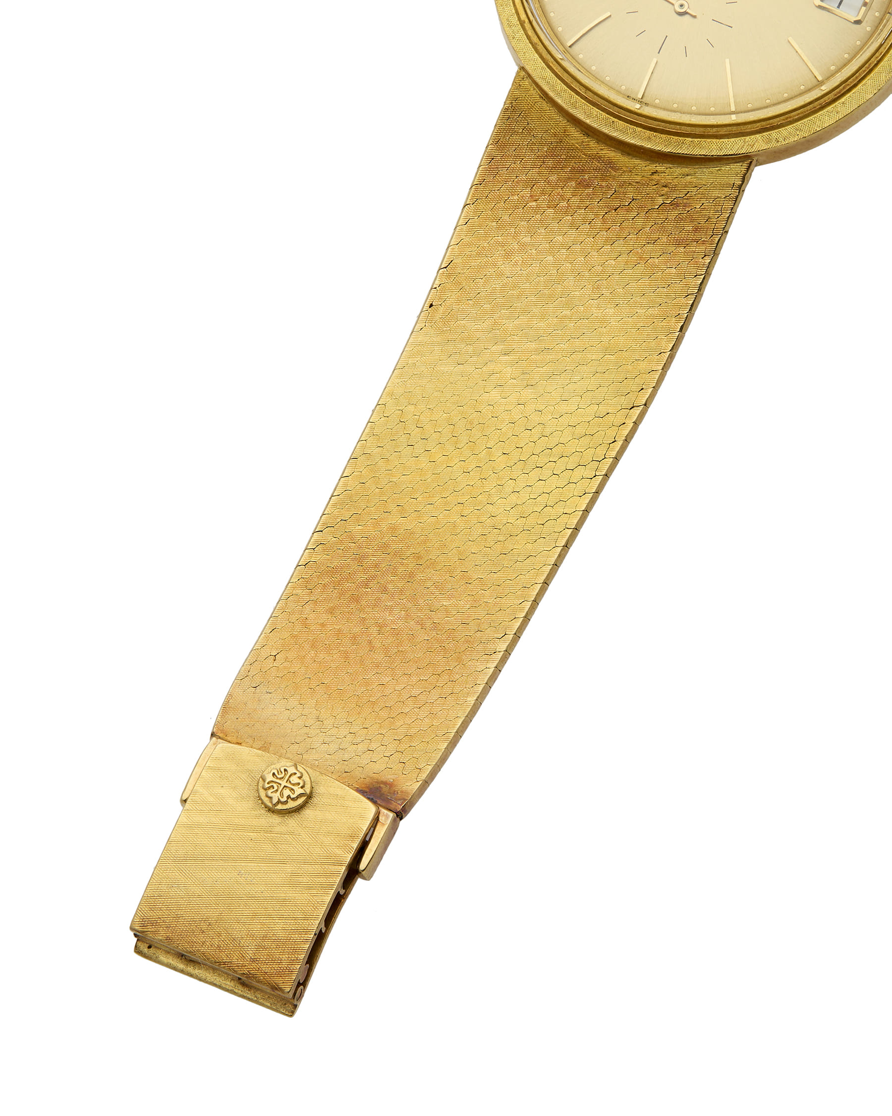 Patek philippe calatrava automatic date 3445/6 18k gold 35mm-6