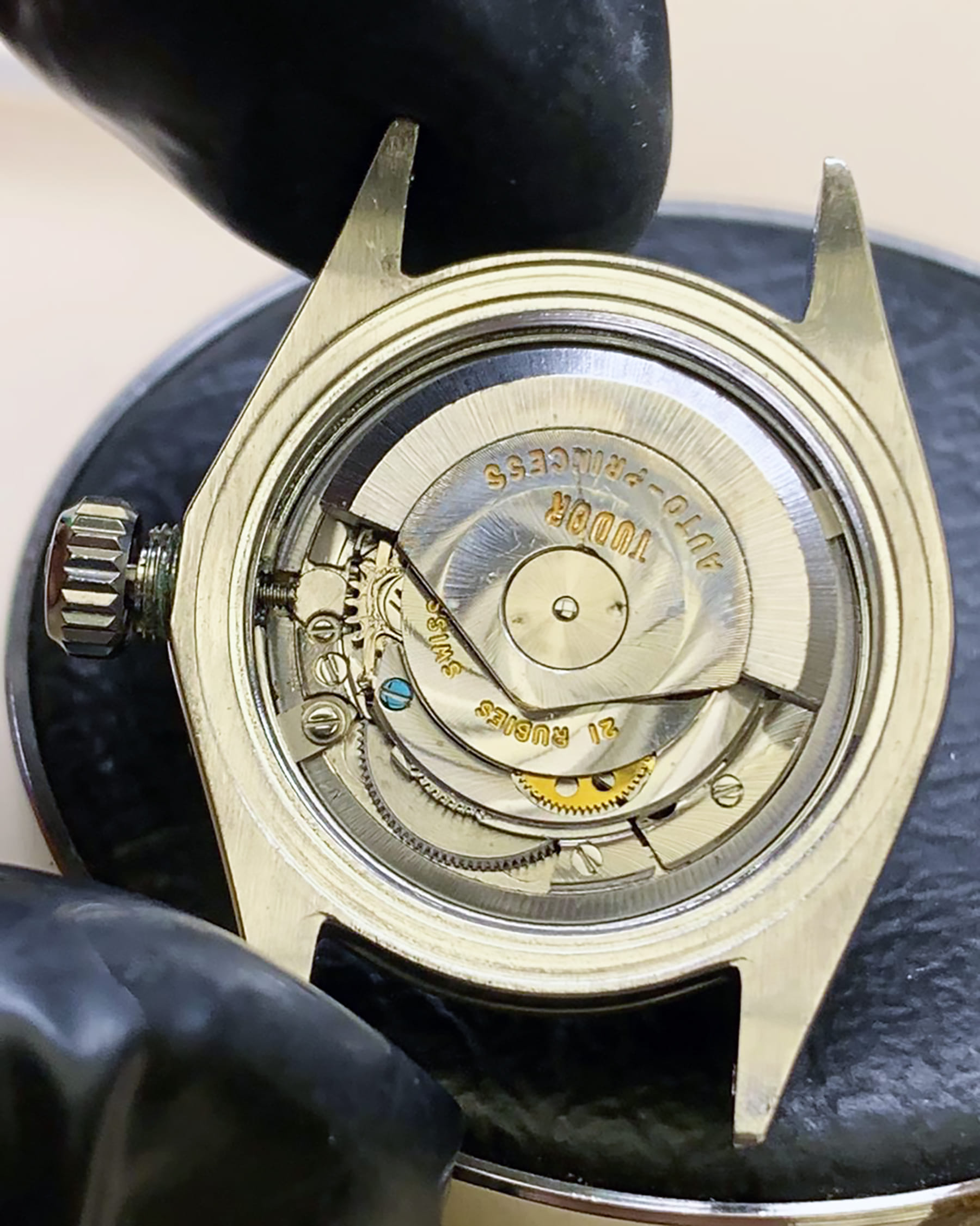 Tudor lady princess oysterdate 24 mm ref 7602/4-6
